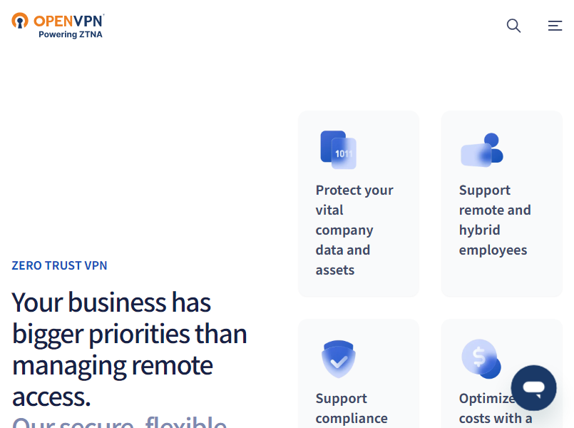 Open VPN slide